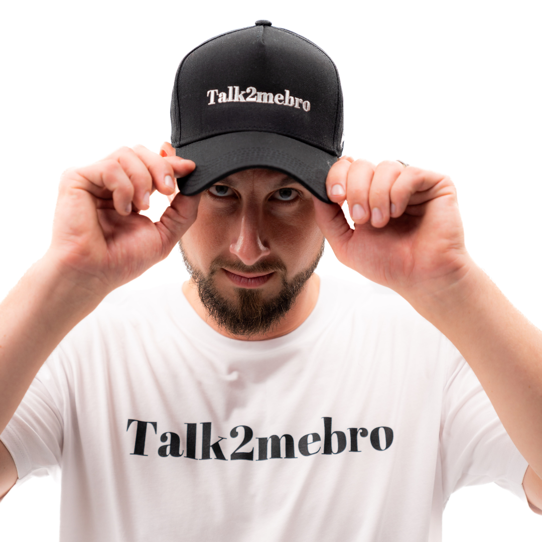 Talk2mebro Wordmark Caps